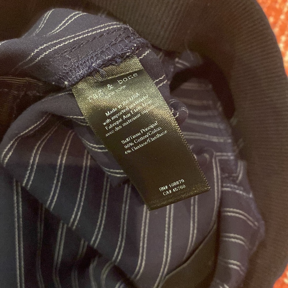 NWT Rag & Bone Simone Pinstripe Pants - Picture 8 of 8